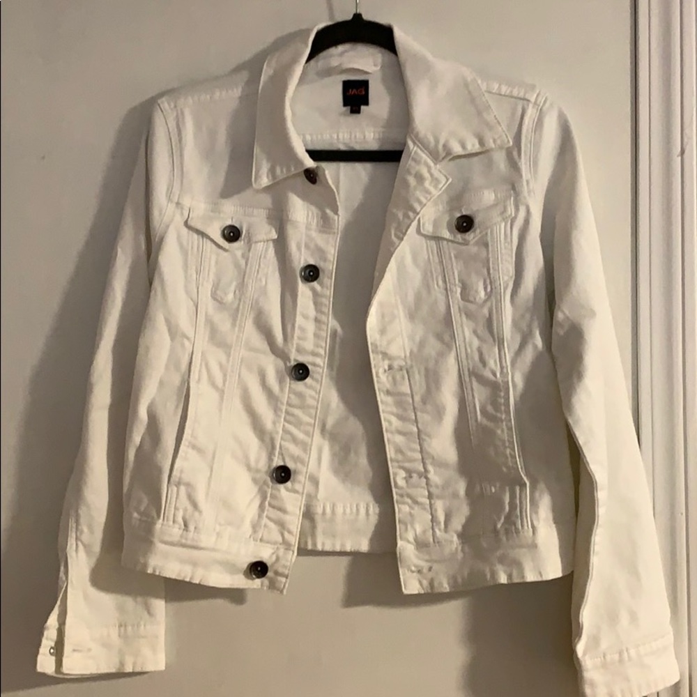 White Denim Jacket